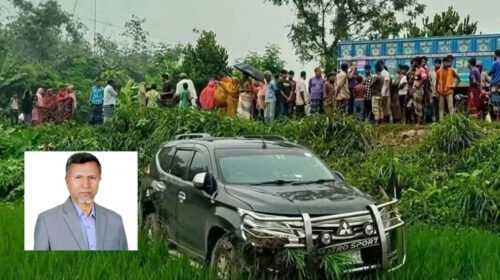 প্রতিমন্ত্রীর গাড়ির ধাক্কায় পথচারী নিহত