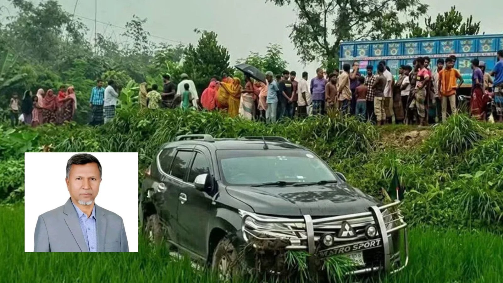 প্রতিমন্ত্রীর গাড়ির ধাক্কায় পথচারী নিহত