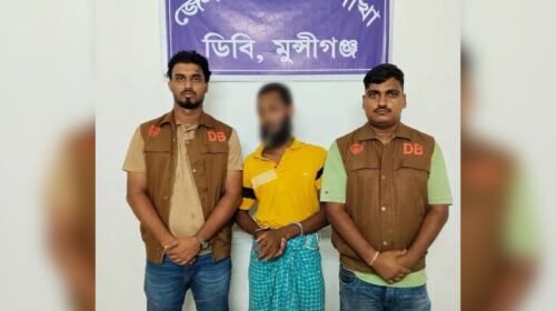 শ্রীনগরে ডিবির অভিযানে ৫০ পিস ইয়াবাসহ যুবক গ্রেপ্তার