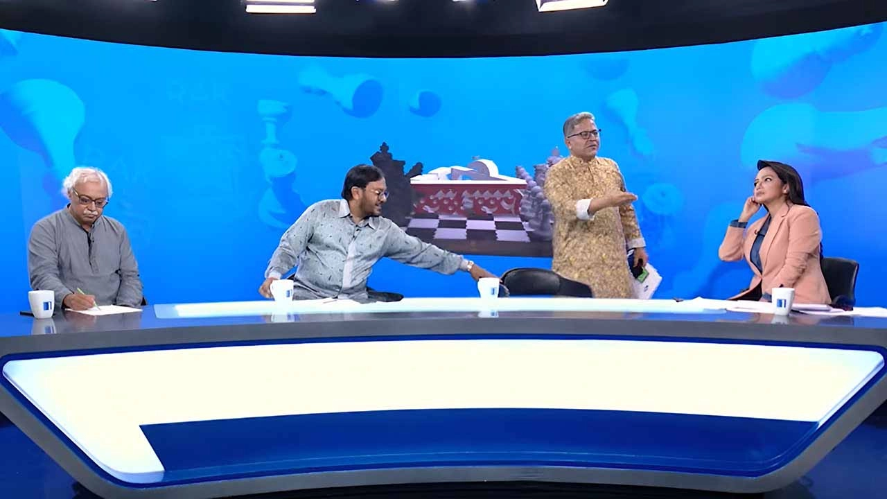 টকশো ছেড়ে বেরিয়ে গেলেন বিএনপির এমপি বাবুল