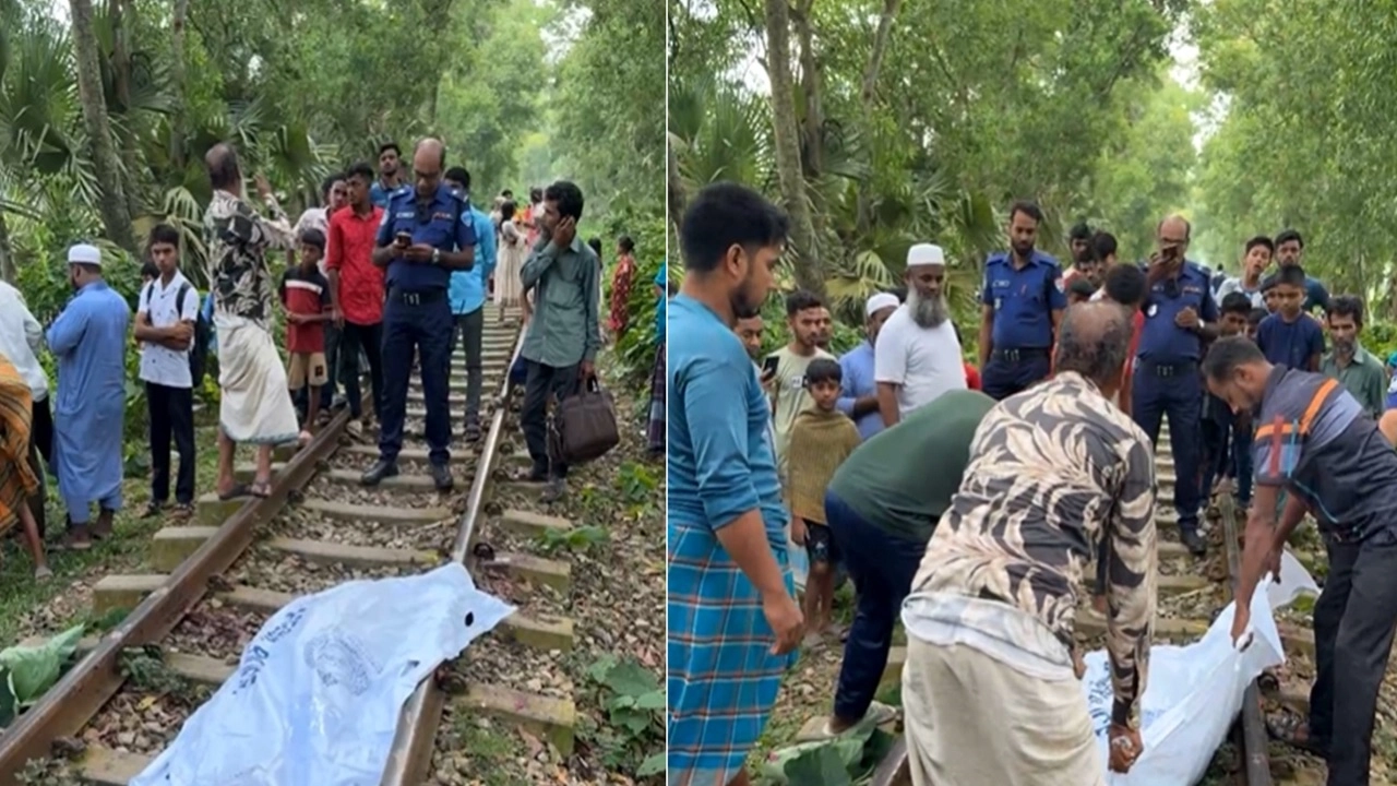 চাঁদপুরে ট্রেনের নিচে কাটা পড়ে অজ্ঞাত ব্যক্তির মৃত্যু